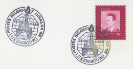 BELGIË / BELGIQUE :1988: Afgestempeling/Oblitération : ##Postes Belges–LUXEMBOURG–JUVALUX '88## Op Fragment - Other & Unclassified