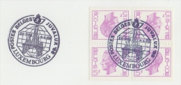 BELGIË / BELGIQUE :1988: Afgestempeling/Oblitérati On : ##Postes Belges–LUXEMBOURG–JUVALUX ´88## Op Fragment - Sonstige & Ohne Zuordnung