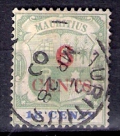 010946 Sc 113 - ARMS - 6c ON 18c - MAURITIUS / 2 / MR 28 / 00   CDS - Mauritius (...-1967)