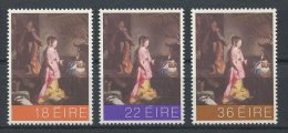 IRLANDE 1981 N° 458/460 ** Neufs = MNH Superbes Cote 3.50 € Noël Christmas Tableaux Barocci Peintures Paintings Nat - Neufs