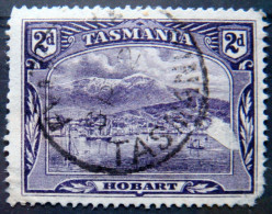 TASMANIA 1899 2d Hobart USED Watermark : 78  Scott88 CV$3 - Gebraucht