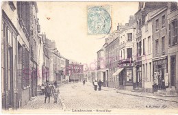 LANDRECIES   Grand'rue ( Feuillets Qui Se Décollent) - Landrecies