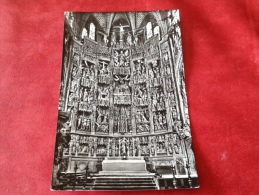España Toledo. Catedral  Retablo Mayor -> Italia 1952 (Carte Un Peu Pliée) - Altri & Non Classificati