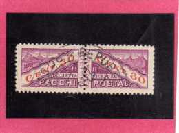 SAN MARINO 1945 PACCHI POSTALI PARCEL POST  CENT. 30 TIMBRATO USED - Paquetes Postales