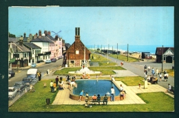 ENGLAND  -  Aldeburgh  Yacht Pond And Moot Hall   Used Postcard As Scans (creasing) - Other & Unclassified