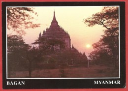 CARTOLINA NV BIRMANIA MYANMAR - BAGAN - That Byin Nyu Temple - 10 X 15 - Myanmar (Birma)