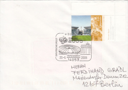 3952- GERMANY'06 SOCCER WORLD CUP, STADIUM, STADE, STAMP AND SPECIAL POSTMARK ON COVER, 2006, GERMANY - 2006 – Germany