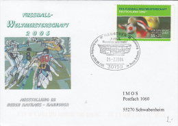 3961- GERMANY'06 SOCCER WORLD CUP, EXHIBITION, SPECIAL COVER, 2004, GERMANY - 2006 – Germany