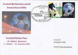 3965- GERMANY'06 SOCCER WORLD CUP, SPECIAL COVER, 2005, GERMANY - 2006 – Germany