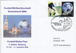 3966- GERMANY'06 SOCCER WORLD CUP, SPECIAL COVER, 2005, GERMANY - 2006 – Germany