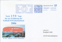 3970- GERMANY'06 SOCCER WORLD CUP, ALLIANZ ARENA, STADIUM, STADE, COVER STATIONERY, 2005, GERMANY - 2006 – Germany