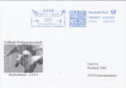 3971- GERMANY'06 SOCCER WORLD CUP, COVER STATIONERY, 2006, GERMANY - 2006 – Germany