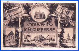 AIGUEPERSE CARTE SEPIA N° 251  EDITEUR COL. BERILLON - C'EST LE GRAND-PERE FRANCOIS QUI A DEMARRE LA COLLECTION EPONYME - Aigueperse