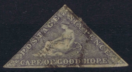 Cape Of Good Hope 1863, Mi Nr 3 II Hell Violett  Cat Value € 650 - Kap Der Guten Hoffnung (1853-1904)