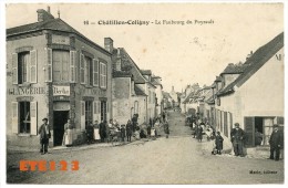 Chatillon-Coligny - Le Faubourg Du Puyrault - Boulangerie - Chatillon Coligny