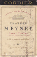 CHATEAU MEYNEY 1981 - Bordeaux