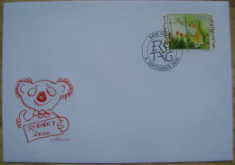 2000 LIECHTENSTEIN FDC 2 SYDNEY OLYMPIC GAMES AUSTRALIA ATHLETICS - Ete 2000: Sydney