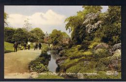 RB 991 - Postcard - The Rock Garden - Valley Gardens - Harrogate Yorkshire - Harrogate