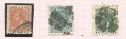 Brésil N°52 à 54 Côte 10.75 Euros - Used Stamps