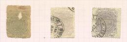 Brésil N°69 à 71 Côte 10.50 Euros - Used Stamps