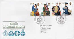 Enveloppe 1er Jour - Organisations Scouts -Grande Bretagne - Briefe U. Dokumente