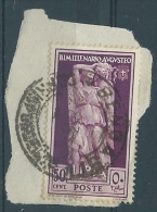 1938 AOI FRAMMENTO AUGUSTO 50 CENT - ED1017 - Italian Eastern Africa