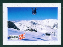 AUSTRIA  -  Zillertal  Ski Lift  Unused Postcard As Scan - Zillertal