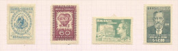 Brésil N° 494 à 497 Neufs Avec Charnière Côte 2.75 Euros - Unused Stamps