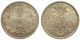 1 Mark 1896 D (German Empire) Silver - 1 Mark