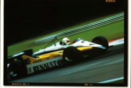 CPM -    Formule 1 - Renault Elf RE30B Turbo  -  René Arnoux  - Voir 2 Scans - Grand Prix / F1