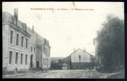 Cpa Du 88 Mandres Sur Vair La Colonie -- Le Colonie -- Le Bâtiment Et La Cour -- Bulgneville     JUI22 - Bulgneville