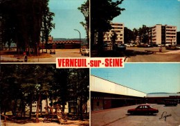 78-VERNEUIL SUR SEINE...4 VUES...CPM - Verneuil Sur Seine