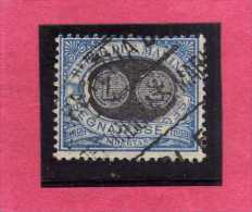 SAN MARINO 1931 TASSE TAXE POSTAGE DUE SEGNATASSE MASCHERINE SOPRASTAMPATO SURCHARGED LIRE  2 SU 5c USATO USED OBLITERE' - Timbres-taxe