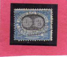 SAN MARINO 1931 SEGNATASSE TASSE DUE TAXE MASCHERINE SOPRASTAMPATO LIRE  2 SU  CENT. 30 TIMBRATO USED - Timbres-taxe