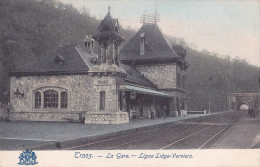 TROOZ : La Gare - Ligne Liège-Verviers - Trooz