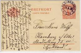 Sverige - Brefkort, Postal Stationary,  1916, PU Halsingborg - Postal Stationery