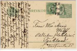 Sverige - Brevkort, Postal Stationary,  1916, PU Hasslarp - Ganzsachen