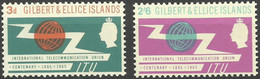 GILBERT & ELLICE ISLANDS..1965..Michel # 82-83...MH. - Isole Gilbert Ed Ellice (...-1979)