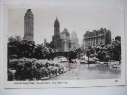 G84 Postcard New York - Looking South From Central Park - Central Park