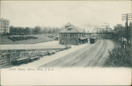 ETATS-UNIS AKRON / Union Depot / - Akron