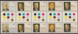 AUSTRALIA Prime Ministers "multiples" - Feuilles, Planches  Et Multiples