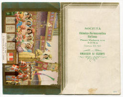 CALENDARIETTO PALIO DI ASTI EDIZIONE SOCIETà CHIMICO FARMACEUTICA ITALIANA ROMA ANNO 1936 - Petit Format : 1921-40