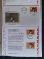 1983 Switzerland FDC "Sammelblatt" (Collecting Page) - 6/B - General Anniversaries / Dogs Club Cent. - 2 Of 4 - Cartas & Documentos