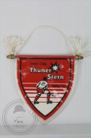 Beautiful Red  & White Hockey Collectible Flag - Sport Club Thunderstern Rollhockey - Altri & Non Classificati