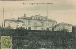 Falun, Sverige. 5 Ore Su Carte Postale To Roma 1907 - Covers & Documents