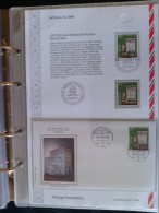 1984 Switzerland FDC "Sammelblatt" (Collecting Page) - 5/C - Pro Patria / Historic Stoves - 3 Of 4 - Covers & Documents