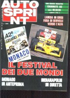 X AUTOSPRINT 22/1984 GP FRANCIA SENNA LAUDA NURBURGRING 1000 MIGLIA TONY INDIANAPOLIS ZELTWEG MONZA F3 - Sports