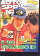 X AUTOSPRINT 21/1984 GP FRANCIA MUGELLO INDY MILLE MIGLIA CAPELLI ACROPOLI ATLAS MICHEL VAILLANT - Deportes