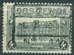 Belgien 1929 Postpaketmarke 4 C. Hauptpostamt Brüssel - Briefmarken