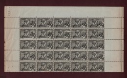 448 De 1939 -  Neuf * - Partie De Feuille De 25 Timbres - Languedocienne Et Cathédrale De Béziers - Ganze Bögen